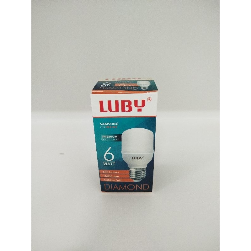luby LED diamond lampu 6 watt
