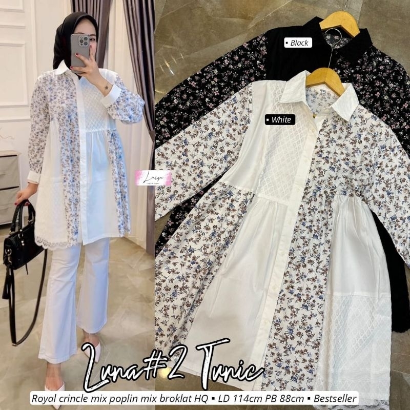 novela kemeja tunik crincle premium ori moca tunik crinkle motif kekinian tunik jumbo ld 120 xl xxl 