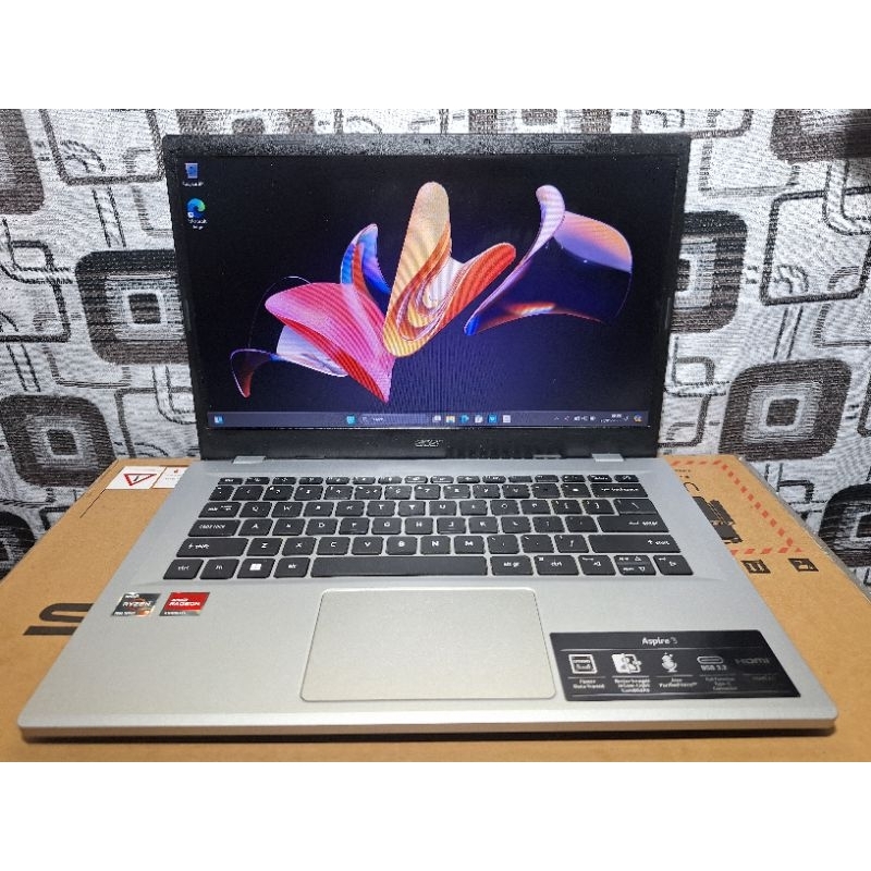 laptop acer aspire 3 ryzen 3 7320u ram 8gb ssd 512gb slim bazelless