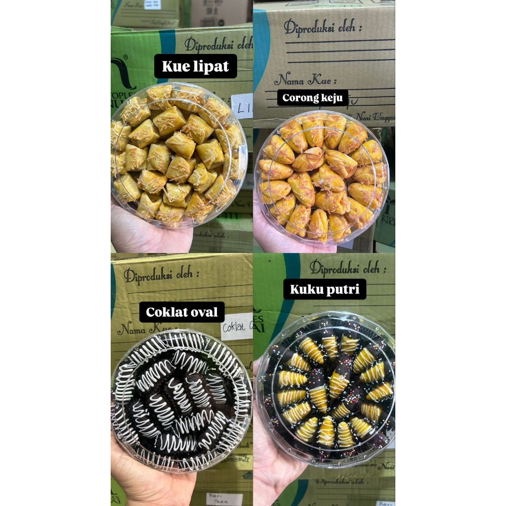 

ANEKA KUE KERING 500 GRAM HARGA 1TOPLES