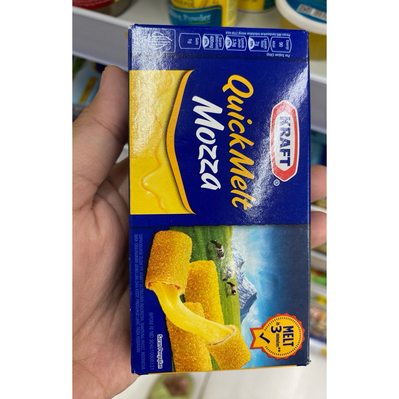 

KRAFT Keju Quick Melt Mozza Box 150 gram
