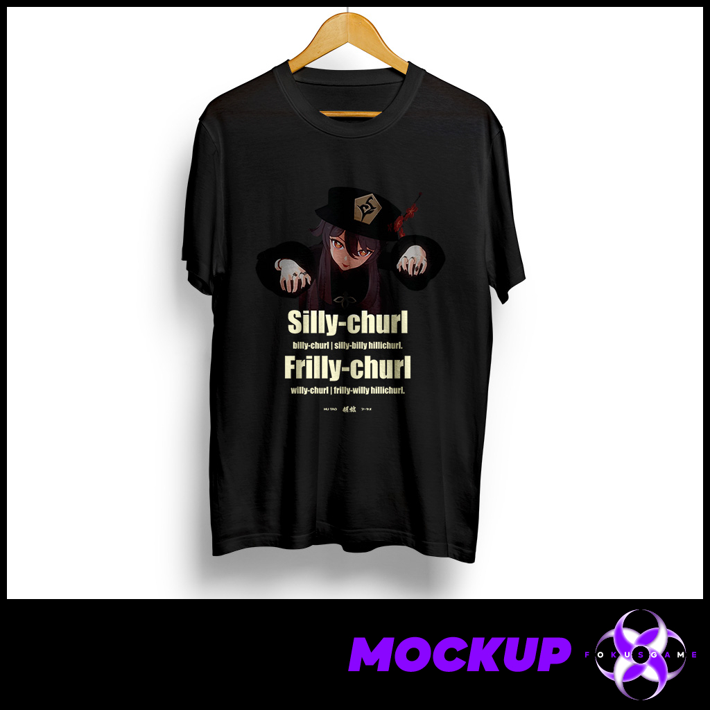 Kaos T-Shirt Genshin Impact Hutao 24's