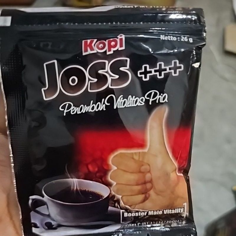 

paket 1 box kopi jos sachet besar