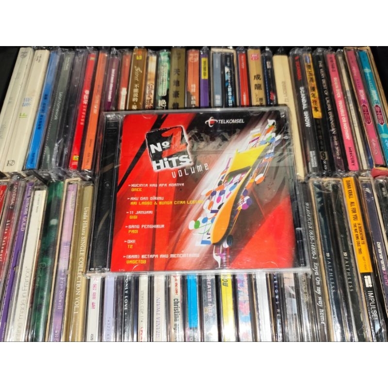 CD Musik Kompilasi Indonesia No 1 Hits Volume 7 Once, Gigi, Padi, Ari Lasso & Bunga Citra Lestari, M