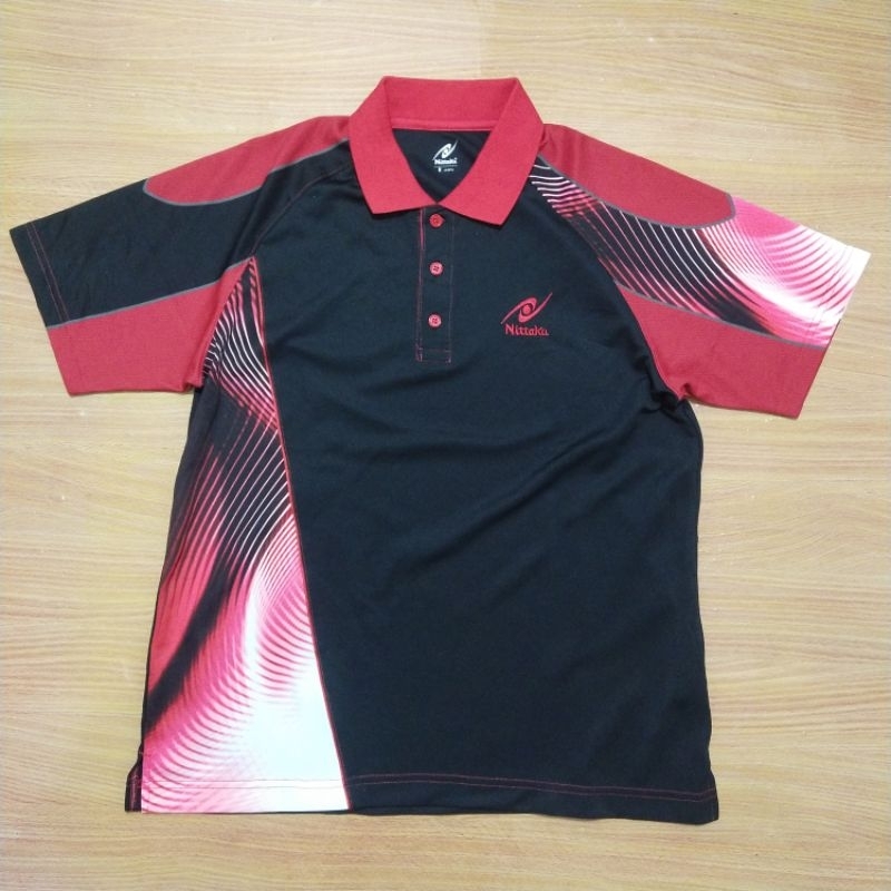 Polo shirt olahraga tennis NITTAKU bekas second branded original
