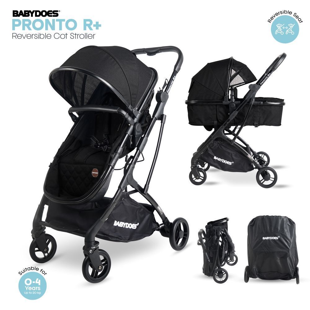 Stroller Dua Arah Babydoes Pronto R, Pronto R+ Plus, Pronto RTS + Carseat