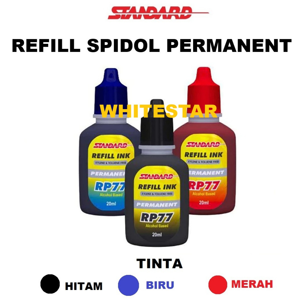 

refill / isi spidol permanen marker standard P77 permanent (rp77)
