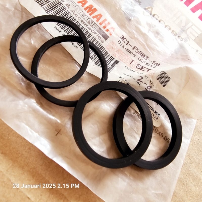 Oring Caliper disbrik Vixion NVL/R15/Xabre set. 3C1-F5803-50