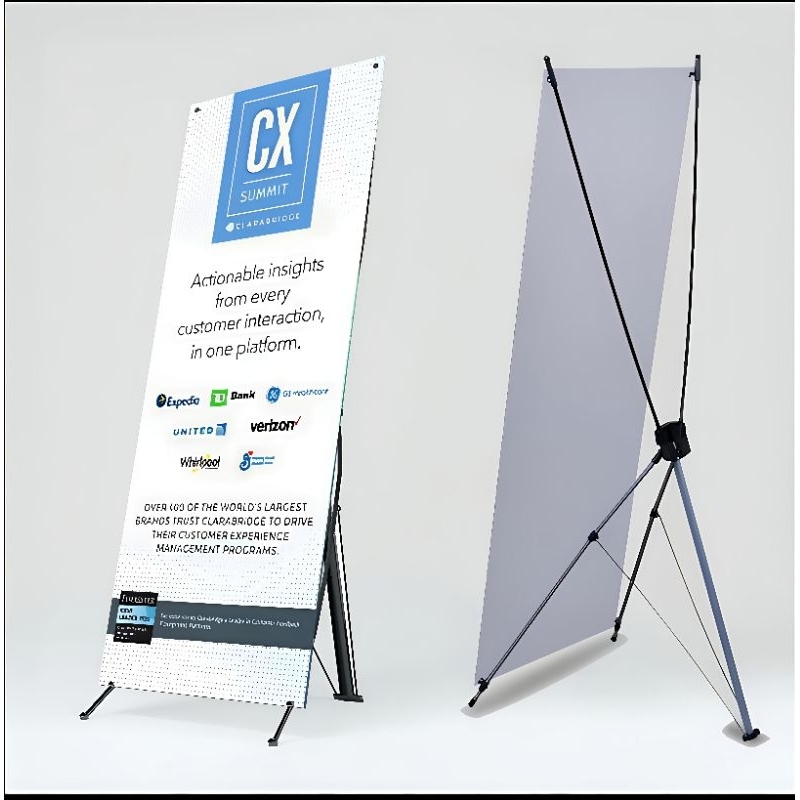 Rangka Stand Y Banner Bener Alumunium 60x160 Display