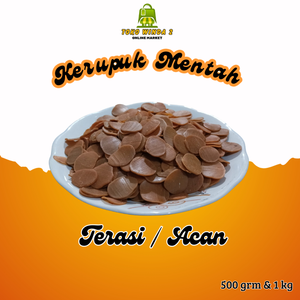

Kerupuk Terasi Mini 500gr dan 1 KG