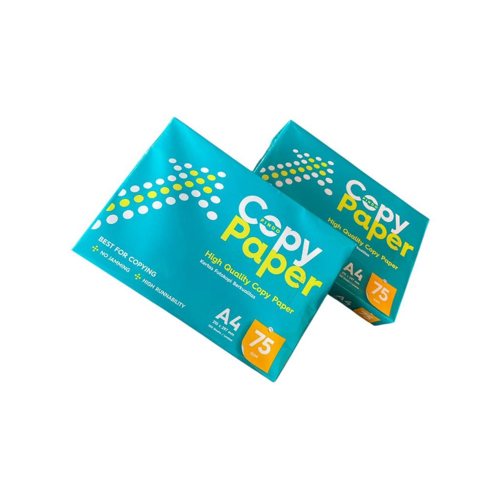 

CopyPaper Kertas HVS A4 75 gsm 1 Rim ( 500 Lembar )