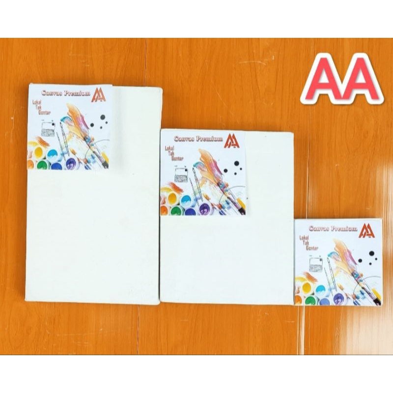 

Kanvas lukis + spanram ukuran Kecil