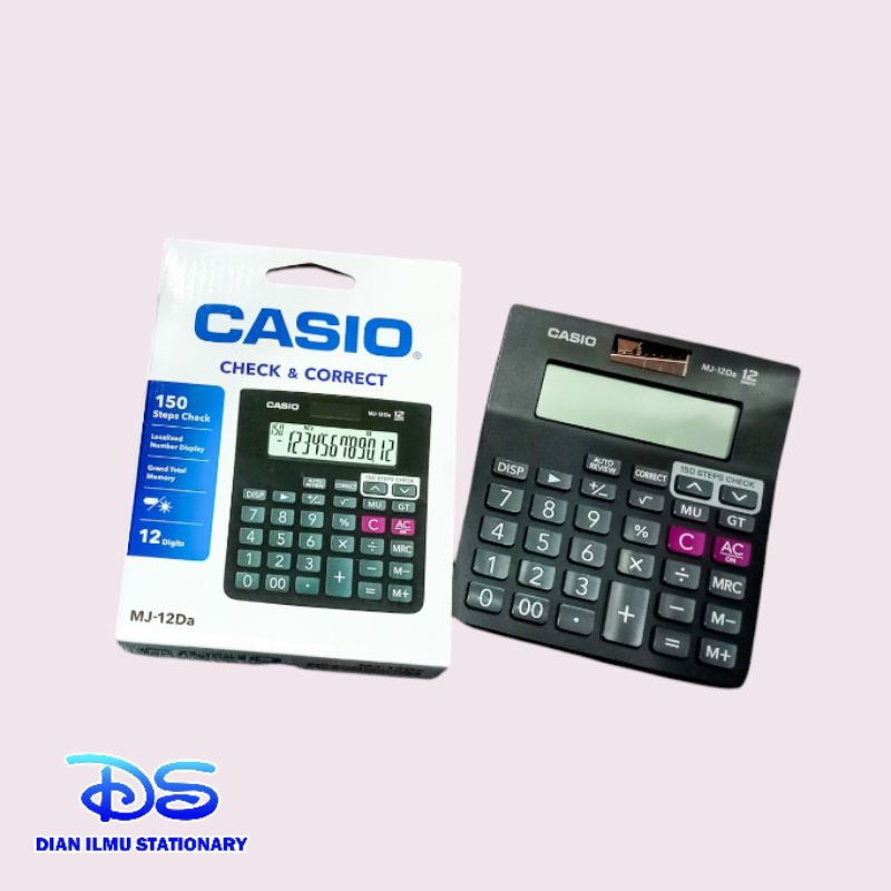 

kalkulator Casio 12 digits MJ-12Da