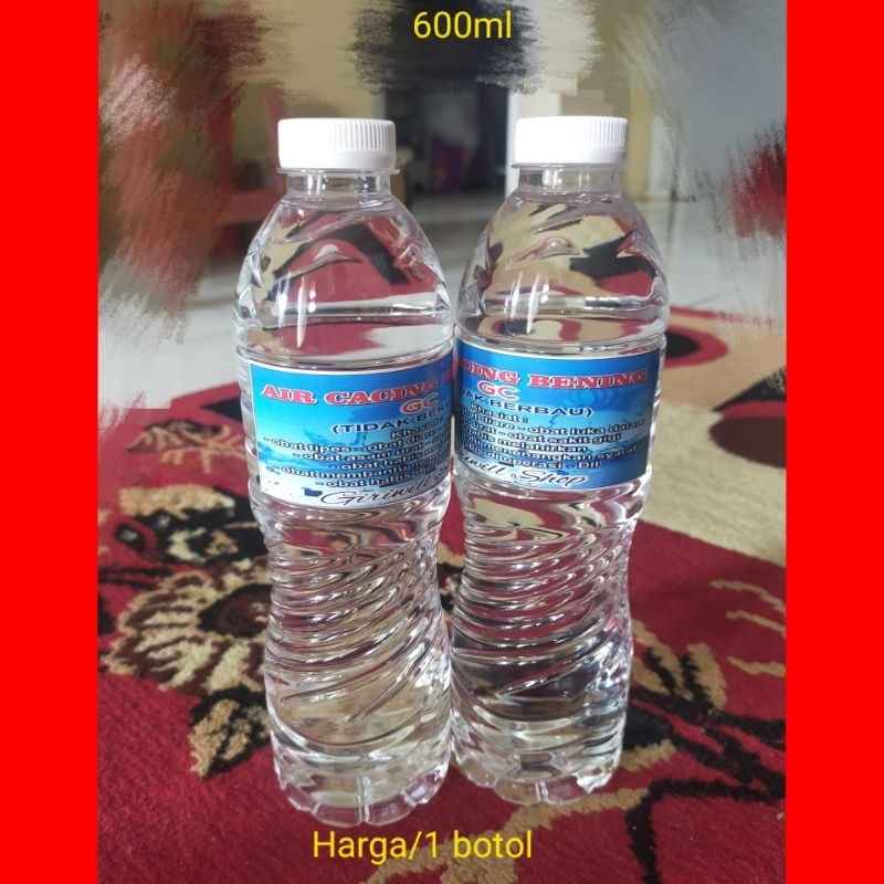 Air Cacing Bening 600ml obat tipes typus demam tinggi nafsu makan ASLI Condong Tasikmalaya 100% tida