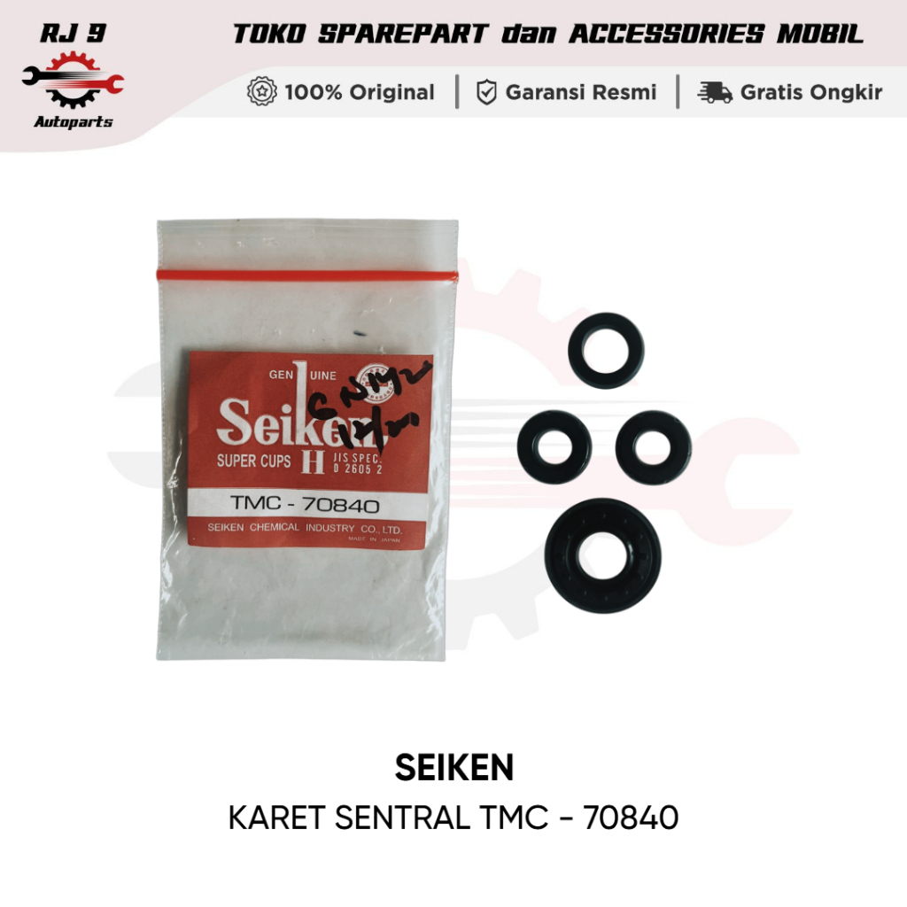 KARET SENTRAL REM MASTER REM SENTRAL SUZUKI VITARA - TARUNA - XENIA - TERIOS TMC 70840 UKURAN 7/8