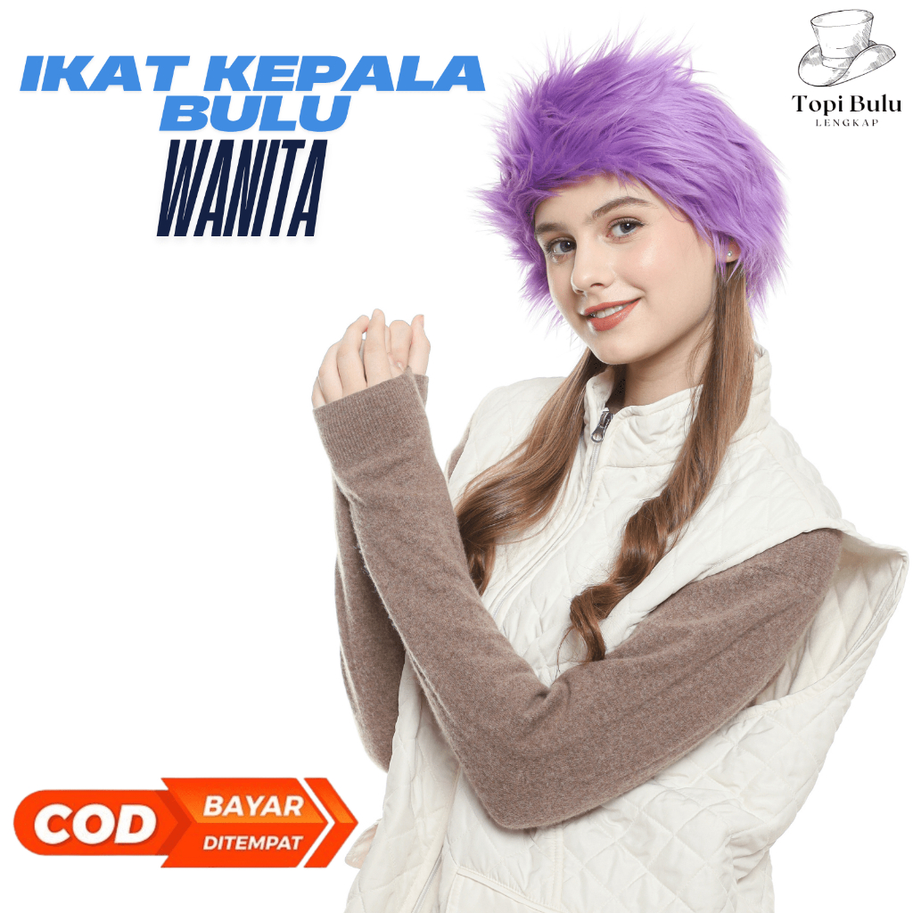 Bando Bulu Headband Juntai | Bulu Ikat Kepala Rumbai | Bulu Putih Bando Wanita | Headband Mahkota Ke