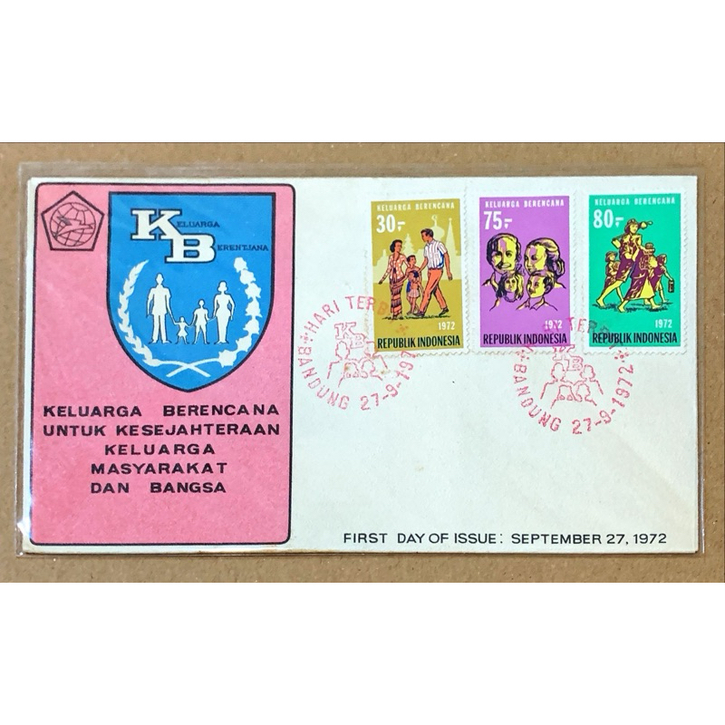 

PRANGKO INDONESIA 1972 SHP KELUARGA BERENCANA MINT.