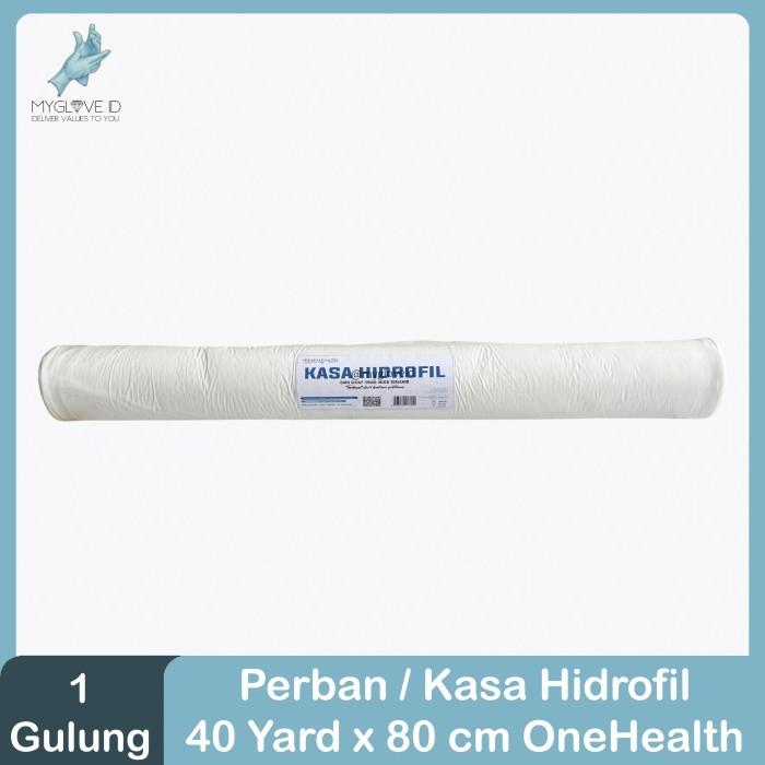 Kasa Hidrofil 40 x 80 Onehealth / Kasa Gulung 40 Yard X 80cm Onehealth