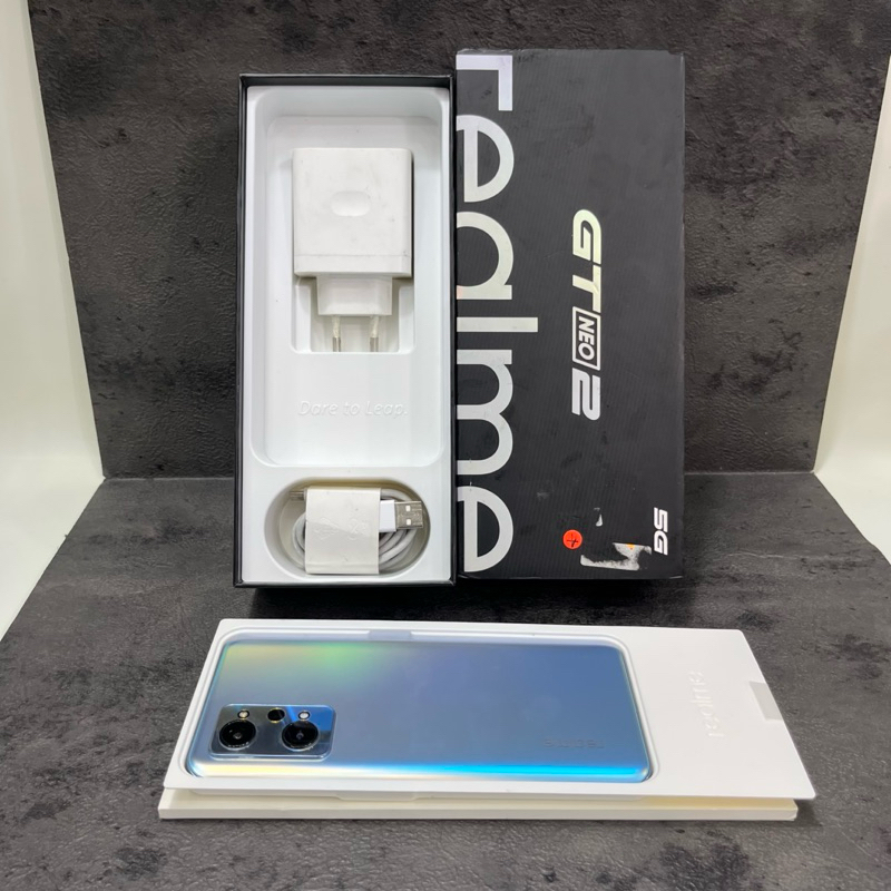 Realme GT Neo 2 5G 12/256gb Fullset Second Garansi Resmi