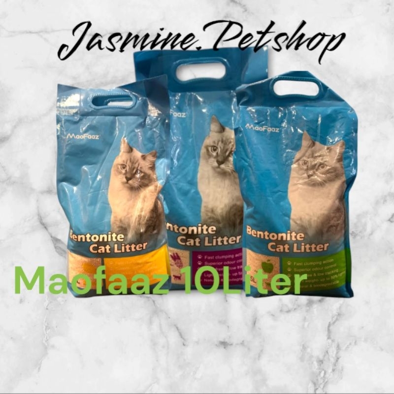 Pasir Maofaaz 10 Liter /pasir kucing