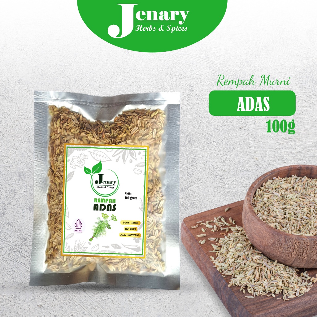

BUMBU MASAK ADAS MURNI 100 GRAM BUMBU DAPUR REMPAH-REMPAH