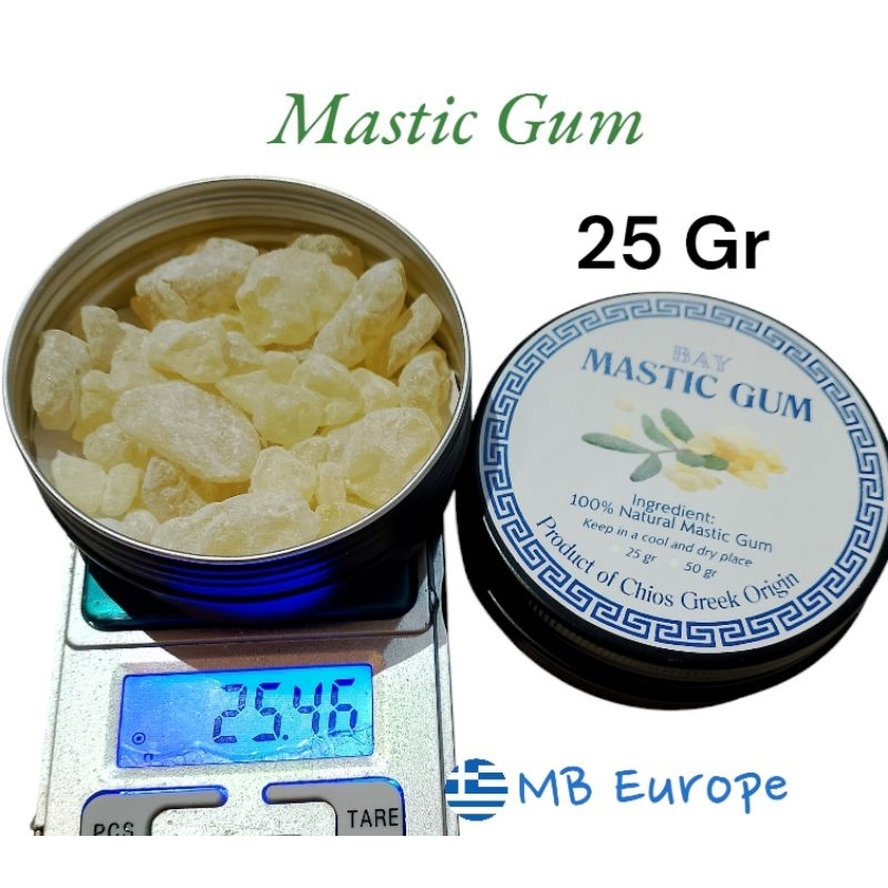 

Mastic Gum Mastiha Chios Greek 25 Gr