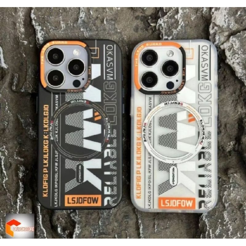 Case MWK Premium Artificial Softcase Hybrid Frosting Magnetic Casing For Iphon 15 15 Pro 15 Plus 15 