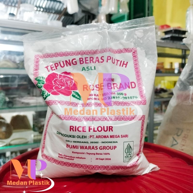 

Rosebrand tepung beras 500gr.