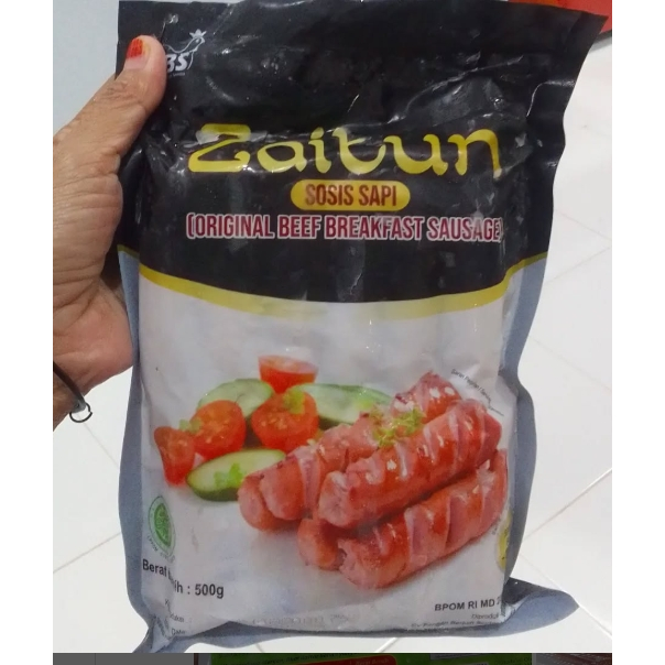 

Zaitun Sosis Sapi 500 gr Frozen Food