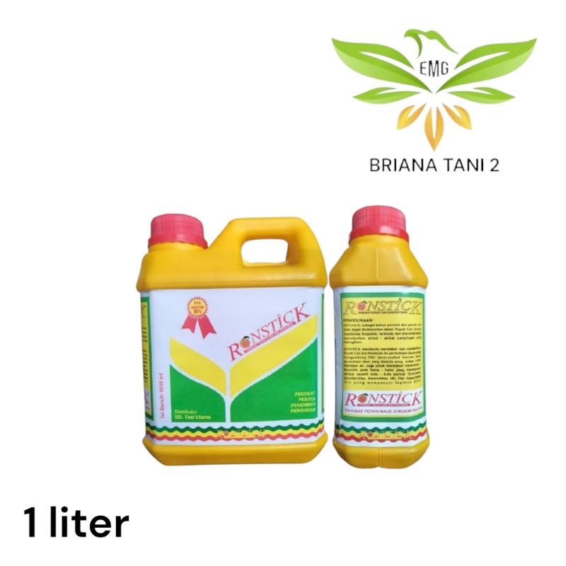 Ronstick 1 Liter Perekat Perata Pestisida Dan Pupuk Tani Utama