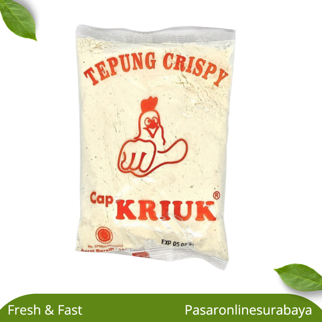 

Tepung Crispy Cap Kriuk Tepung Bumbu Original 150 gram