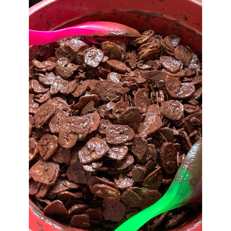 

kripik pisang coklattt lumer
