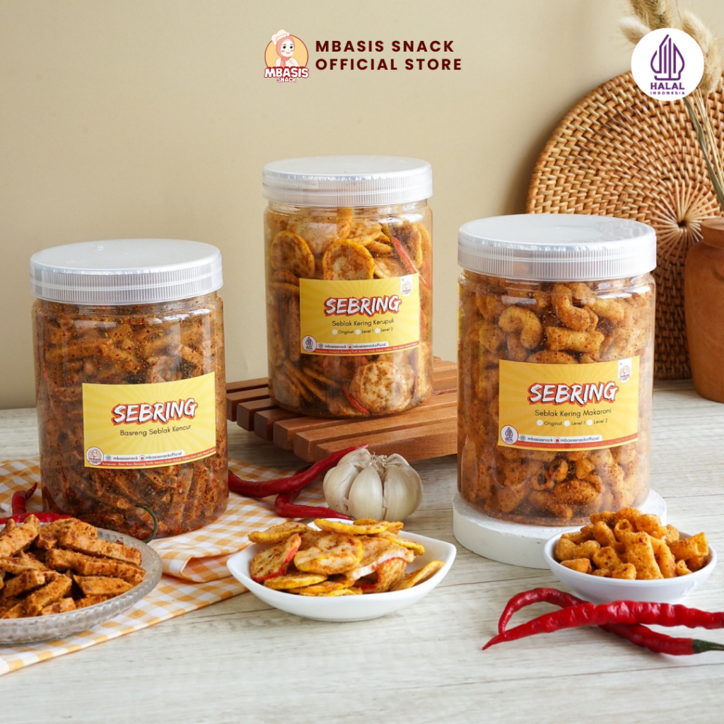 

Seblak Kerupuk Basreng Makaroni Pedas Mbasis Snack