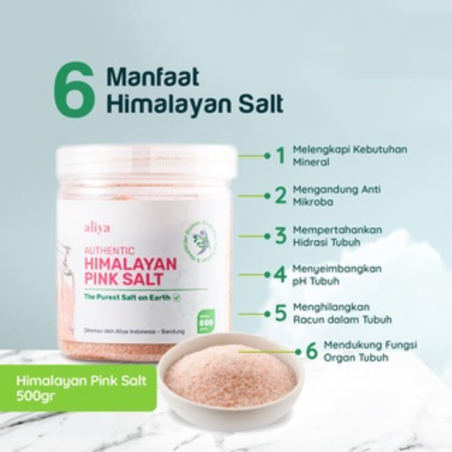 

Aliya - Garam Himalaya Garam Sehat 250g Asin