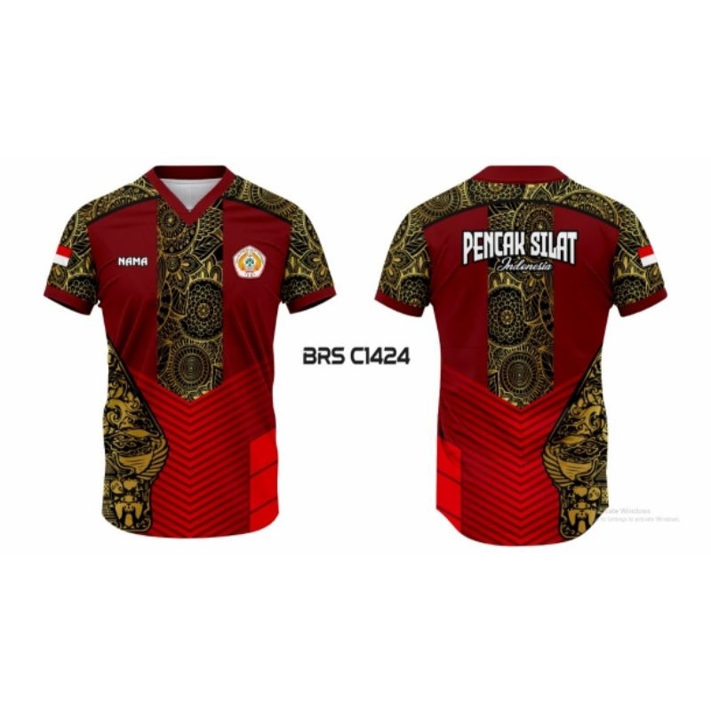 JERSEY PENCAK SILAT POPDA O2SN FULL PRINTING BEBAS CUSTOM GRATIS DESAIN