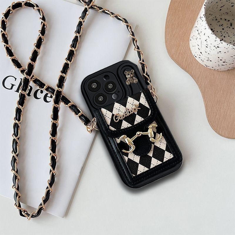 GC32 SOFTCASE SILIKON TALI DOMPET CASING RANTAI 3D FOR SAMSUNG  J2 PRO  J4 J6 J7 GRANDPRIME PLUS PRI