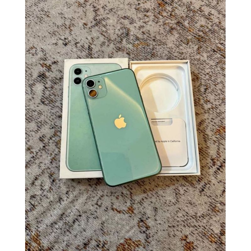 Diskon Hp iPhone 11 Ram 64GB Seken mulus BH 95% Garansi resmi iBox