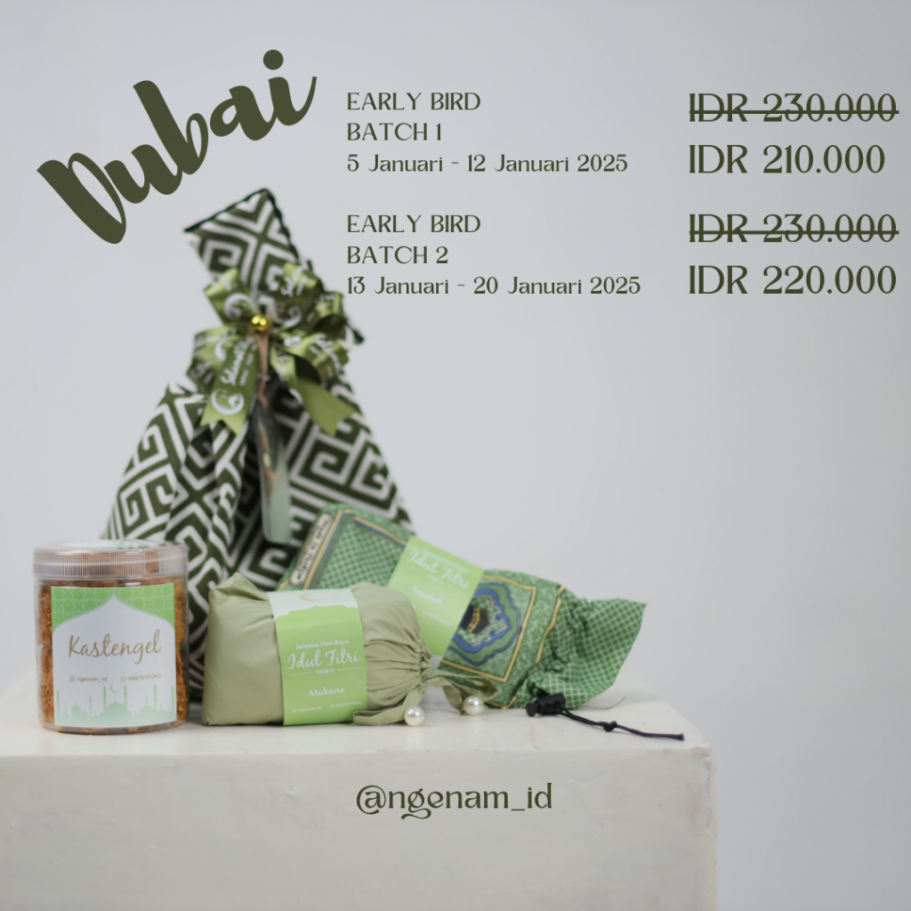 

PAKET HAMPERS KUE LEBARAN DUBAI