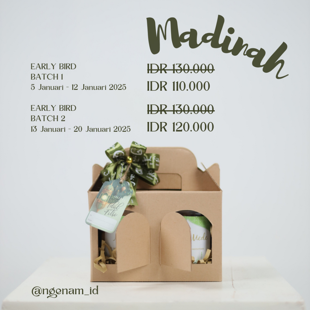 

PAKET HAMPERS KUE LEBARAN MADINAH