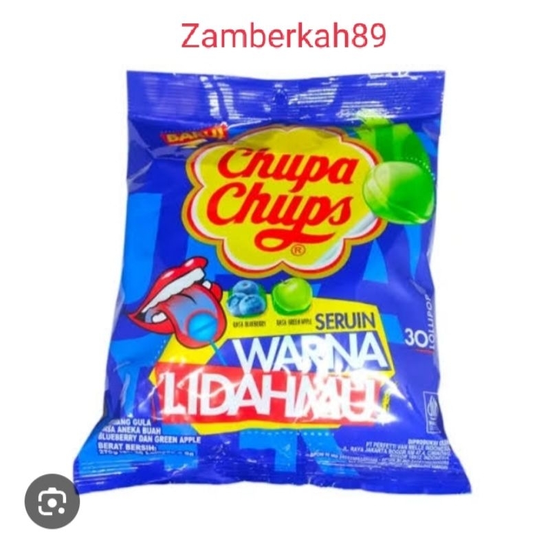 

Chupa Chups Seruin Lidah Hijau