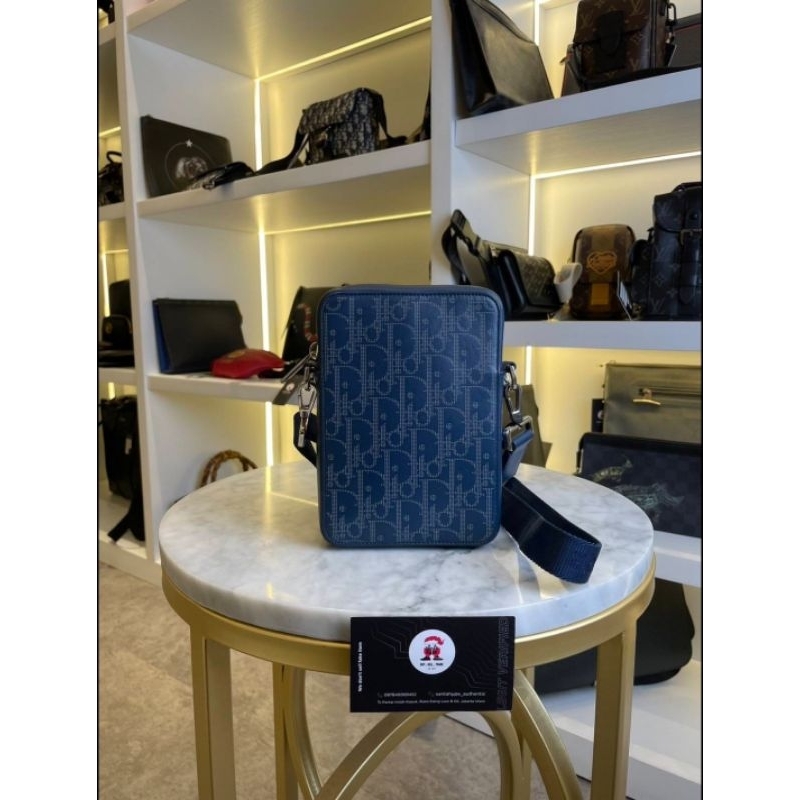 Dior Galaxy World Tour Oblique Messenger Pouch Sling Bag