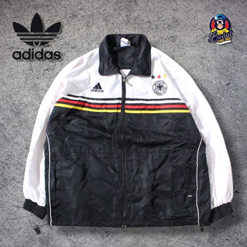 Jaket adidas Strip Germany/jerman Windbreaker Vintge big logo