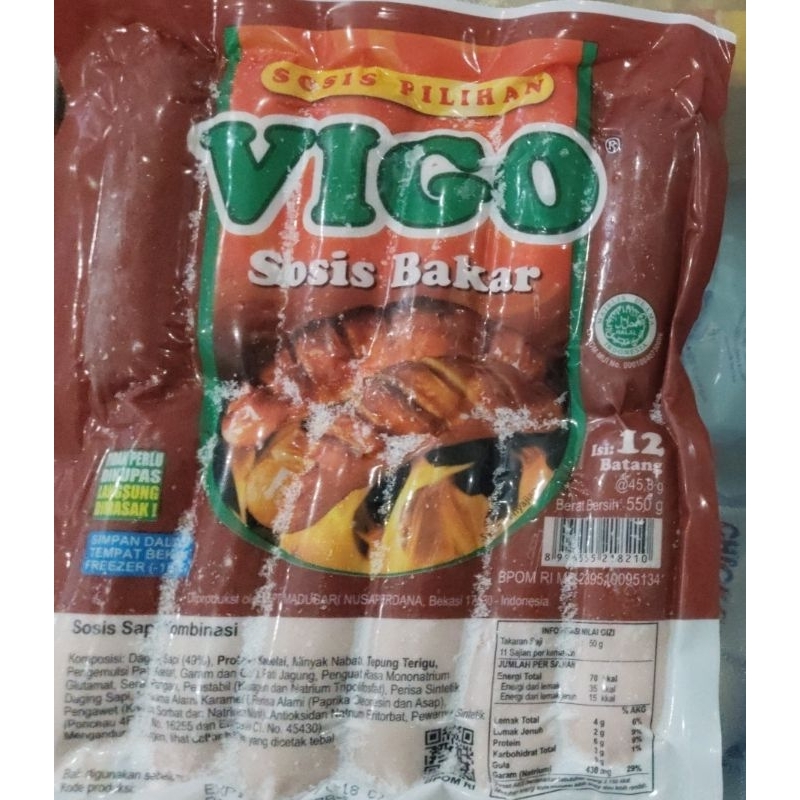 

sosis vigo bakar isi 12.520 grm