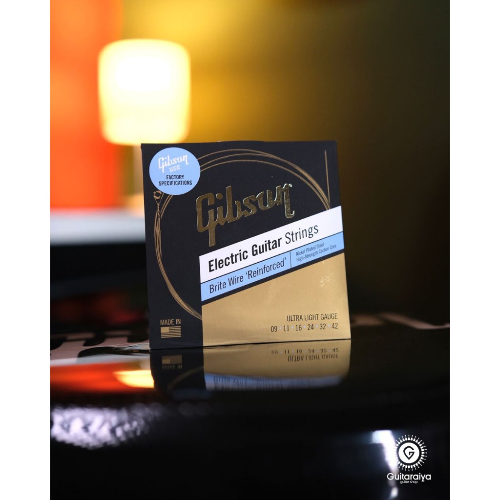 Senar gitar elektrik Gibson Strings 0.9-42 Original USA
