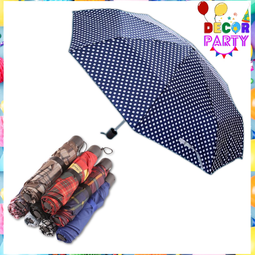 Mart DP Payung Lipat Motif Estetik Random Folding Umbrella Payung Lipat Motif Beragam Estetik