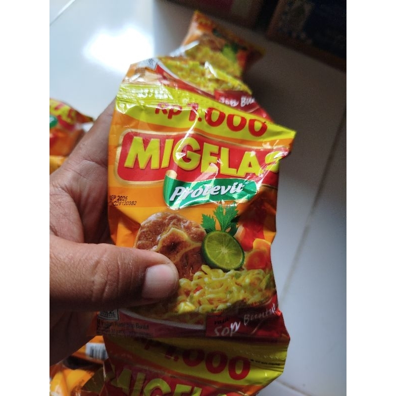 

Migelas sop buntut renceng isi 15 pcs