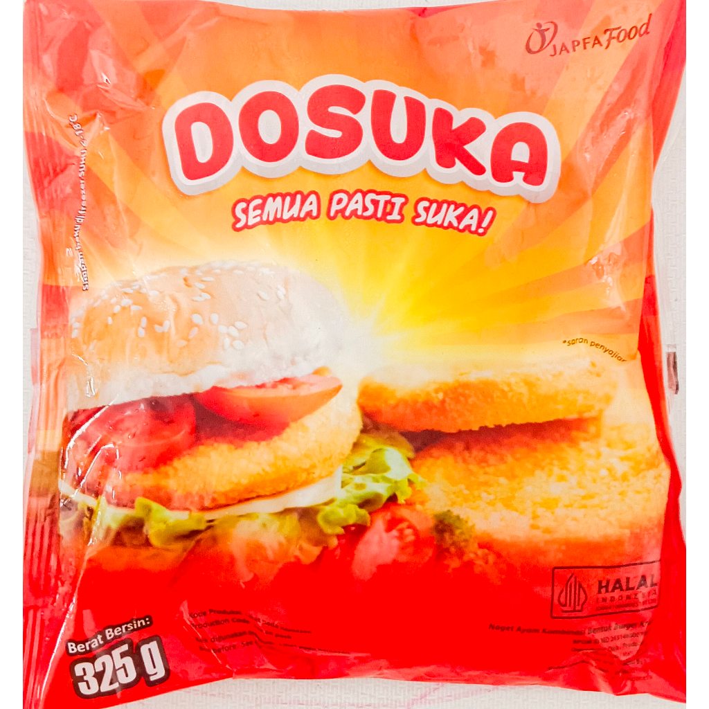 

Dosuka Japfa Burger Ayam Chrispy