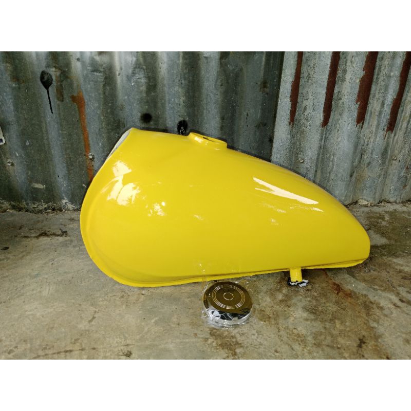 Tangki Custom DT Enduro Cat Tangki DT Cat Tangki Enduro Cat Kuning