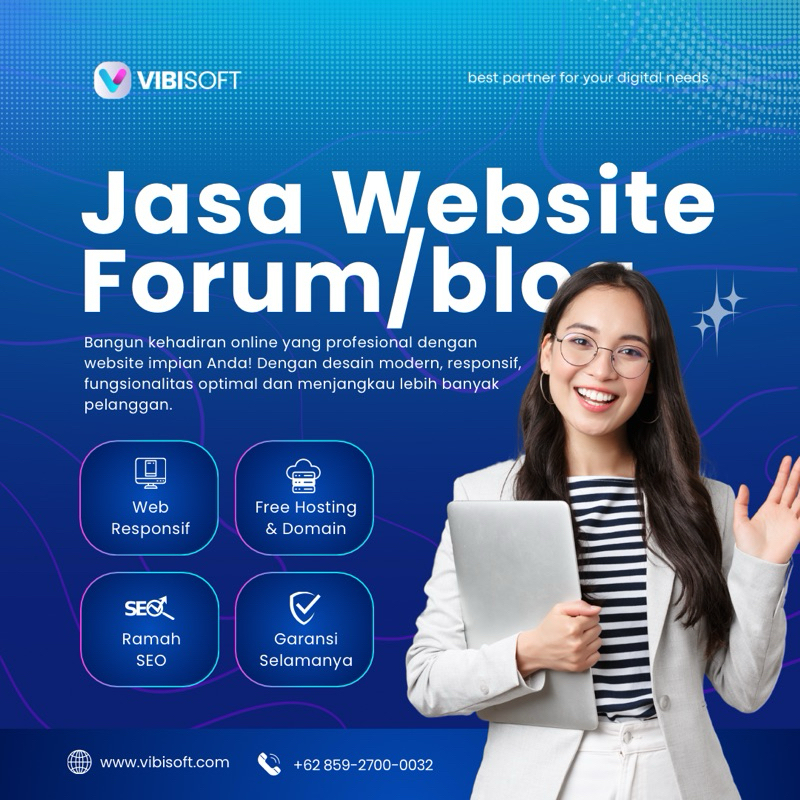 Jasa Pembuatan Website Forum/blog Ramah SEO & Bergaransi [Gratis Hosting & Domain]