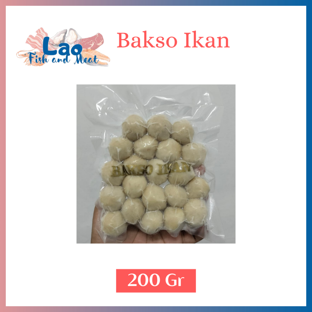 

Bakso Ikan / 200 Gram